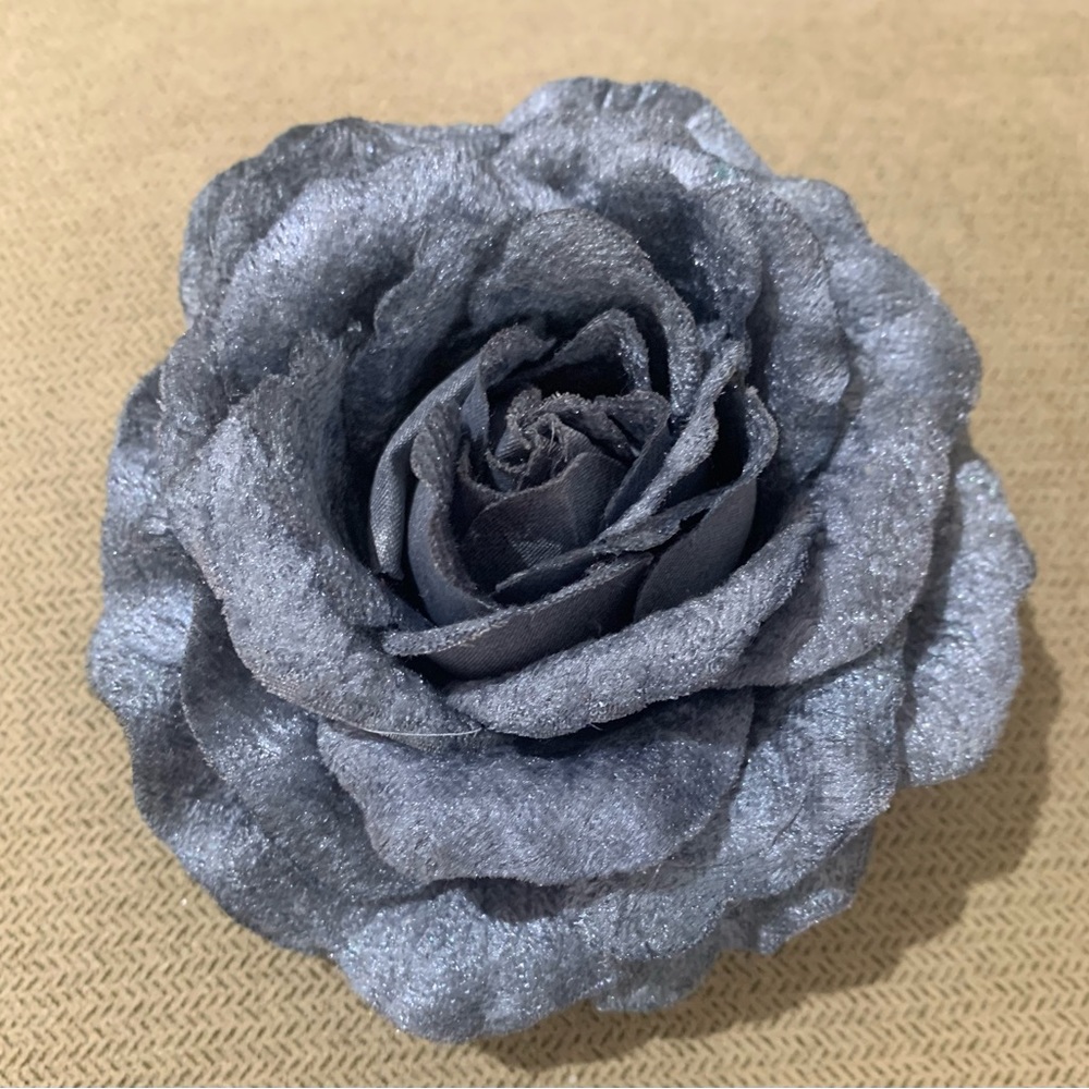 Flower hair clip and pin brooch